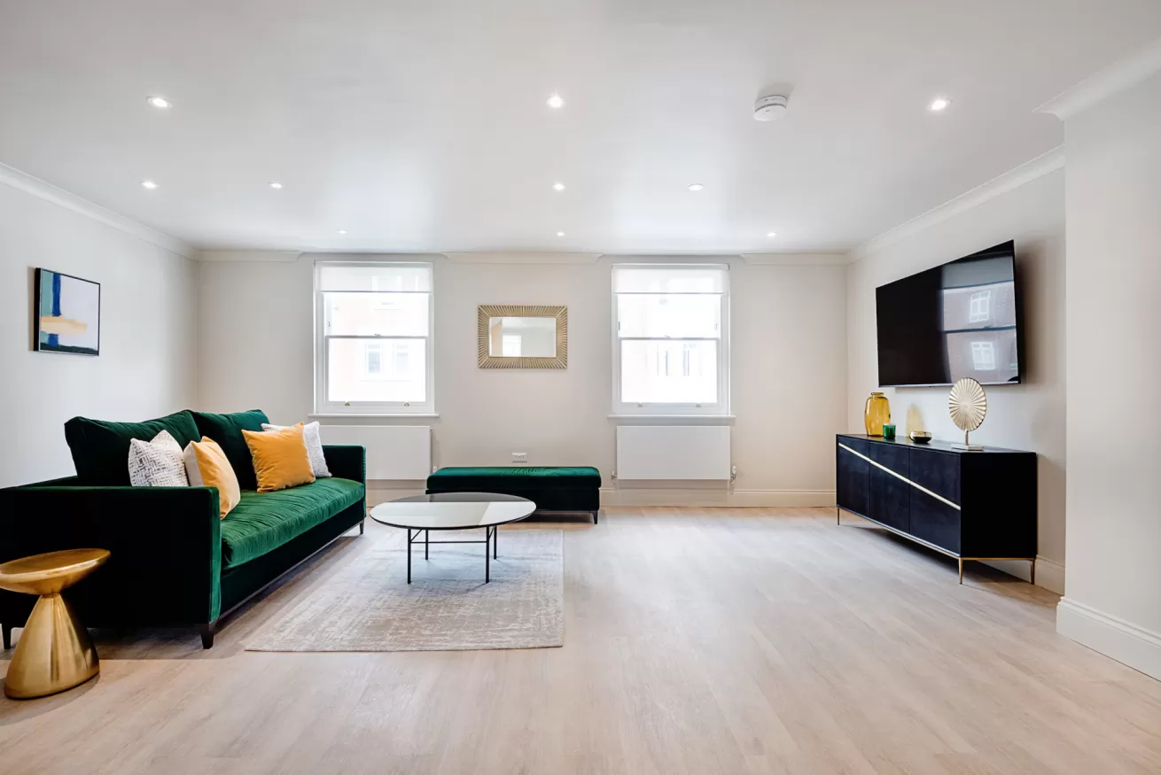 Suite IV: 3 bedroom luxury serviced apartment at 3 Connaught Street, London W2